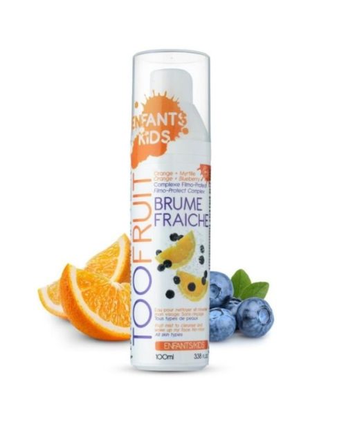 Too Fruit Brume Faiche Eau De Fruits Bio Enfants Orange Myrtille