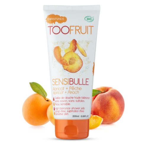 Too Fruit Sensibulle Gelee Douche Bio Enfants Abricot Peche